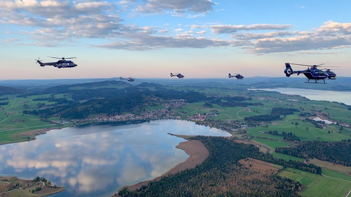 Bundespolizeidirektion München: Neuer Ausbildungslehrgang startet zur Deutschlandweiten fliegerisch taktischen Übung