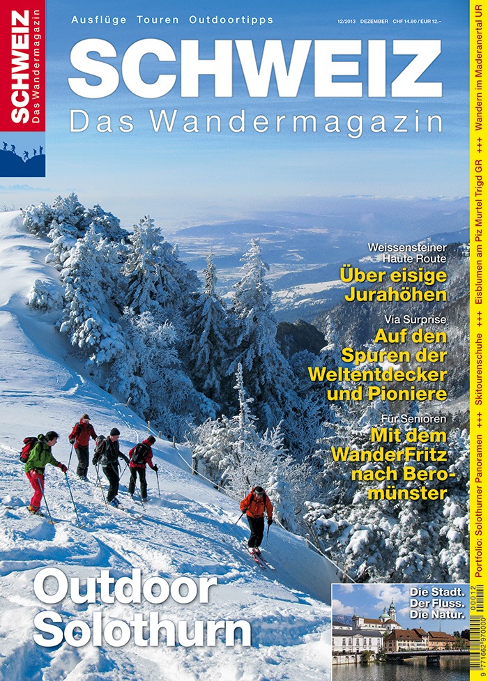 Wandermagazin SCHWEIZ: Outdoor Solothurn/ Wandern rund um Solothurn und im Jura (BILD)