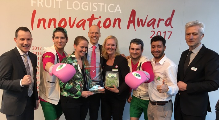 "Knox - Delayed Pinking in Fresh Cut Lettuce" gewinnt den FRUIT LOGISTICA Innovation Award 2017