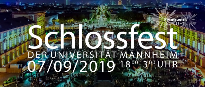 Schlossfest der Universität Mannheim am 7. September