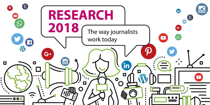 news aktuell releases survey results for &quot;Research 2018&quot;: The way journalists work today