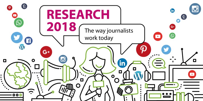 news aktuell releases survey results for "Research 2018": The way journalists work today