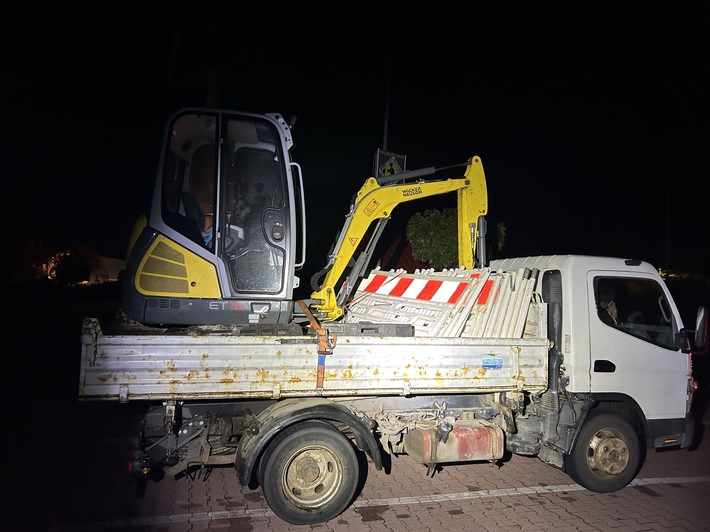 POL-OF: 50 km/h, aber kein bisschen sicher: LKW-Kontrolle deckte mehrere Verstöße auf