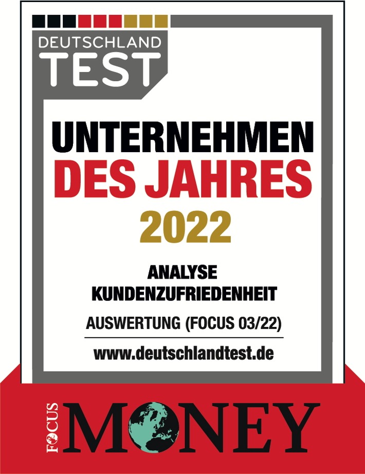 IMWF und DEUTSCHLAND TEST küren CHECK24 zum Unternehmen des Jahres