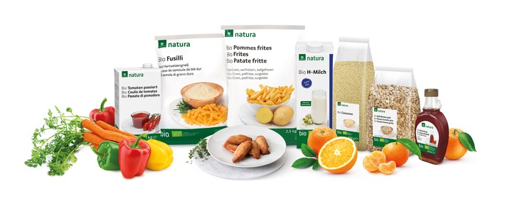 Transgourmet führt mit Natura erste Bio-Marke für den Außer-Haus-Markt ein