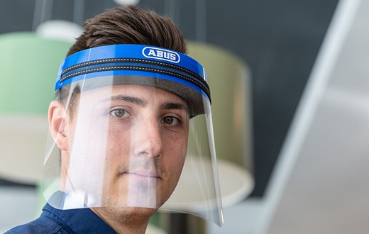 ABUS startet Produktion von FaceGuards in Italien