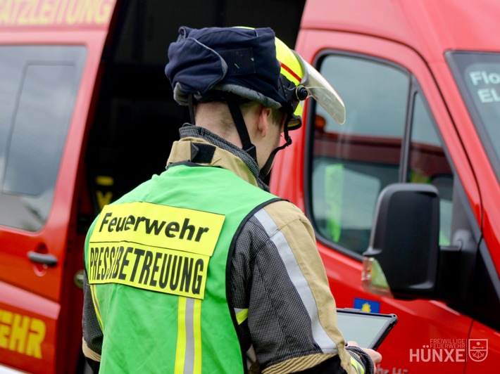FW Hünxe: Einsatzreicher Samstag für die Feuerwehr Hünxe