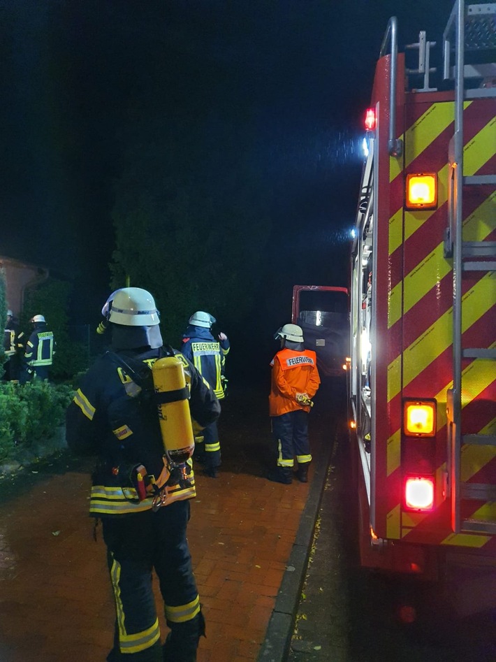 FFW Schiffdorf: Kurzschluss sorgt für Einsatz der Feuerwehr