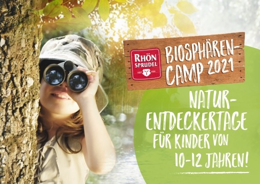 Presseinformation RhönSprudel: Anmeldestart für das RhönSprudel Biosphären-Camp 2021