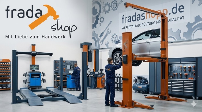 Professionelle Werkstattausrüstung von fradashop.de: Qualität für echte Macher