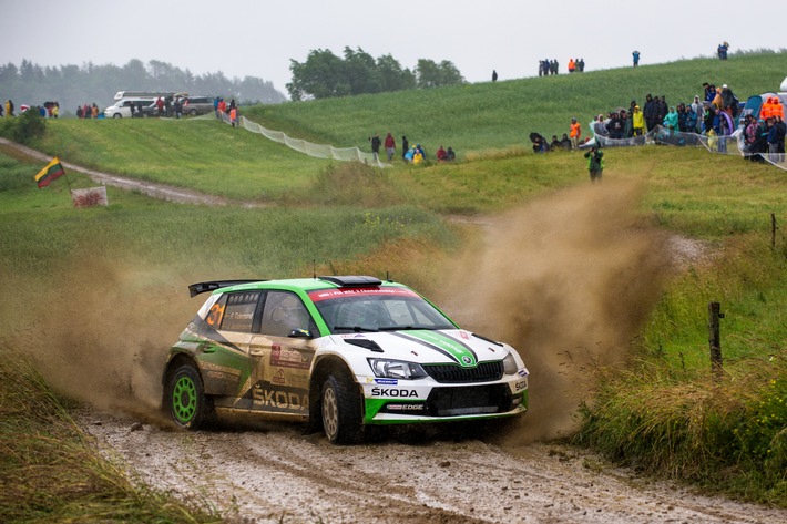 Drei SKODA Werksautos bei WM-Rallye in Wales - Tidemand, Veiby und Nordgren starten in WRC 2 (FOTO)