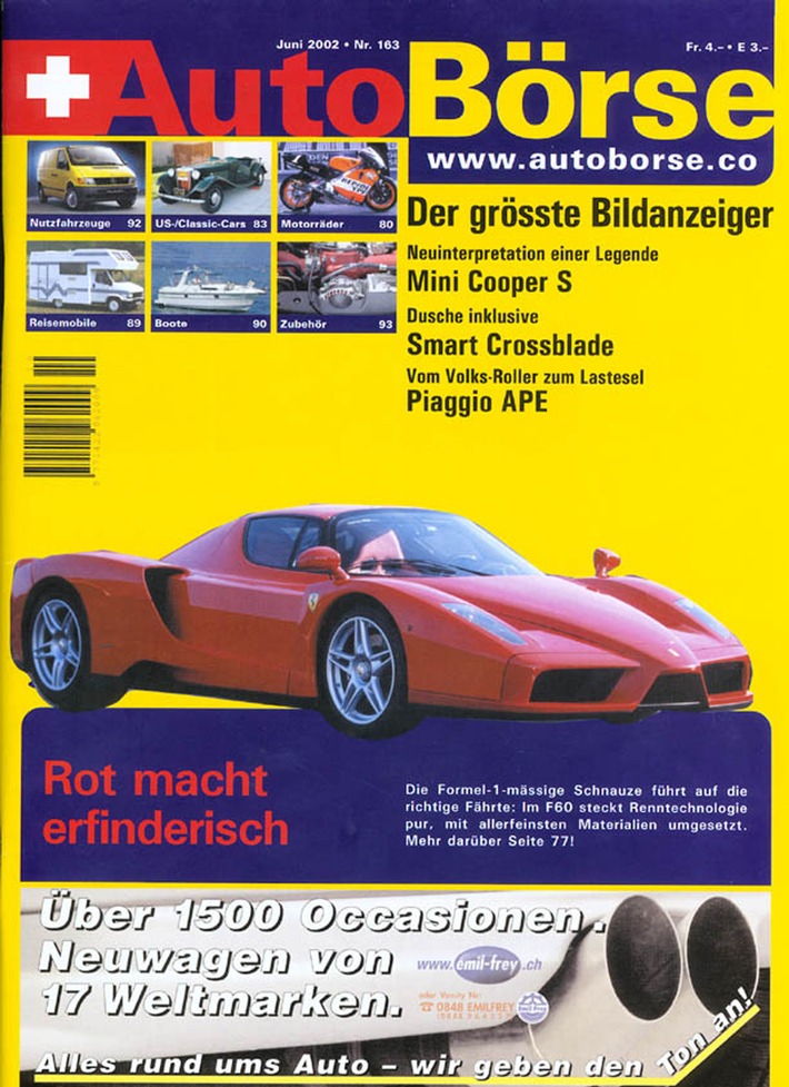 "Autobörse" mit mehr PS: Kommunikation Autobörse - Juni 2002