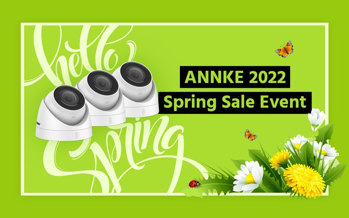 ANNKE Spring Sale 2022 geht online - bis zu 20% Rabatt auf alle intelligenten Sicherheitslösungen