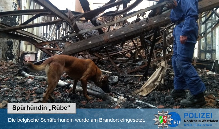 POL-EU: Fortschreibung 2: Brand in Schleidener Schule