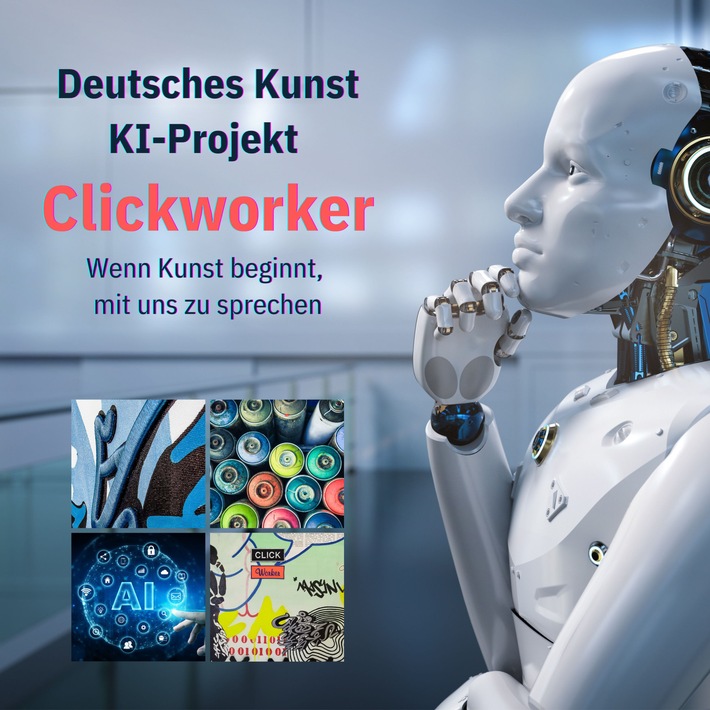 Deutsches Kunst-KI-Projekt "Clickworker" - wenn Kunst beginnt, mit uns zu sprechen