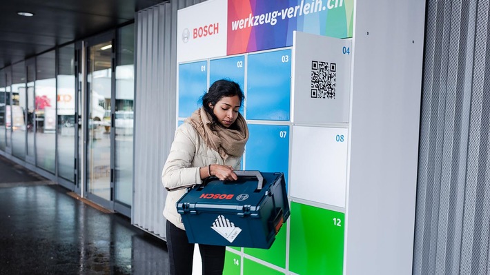 Bosch Self-Service Mietstation in Bern geht in die Verlängerung