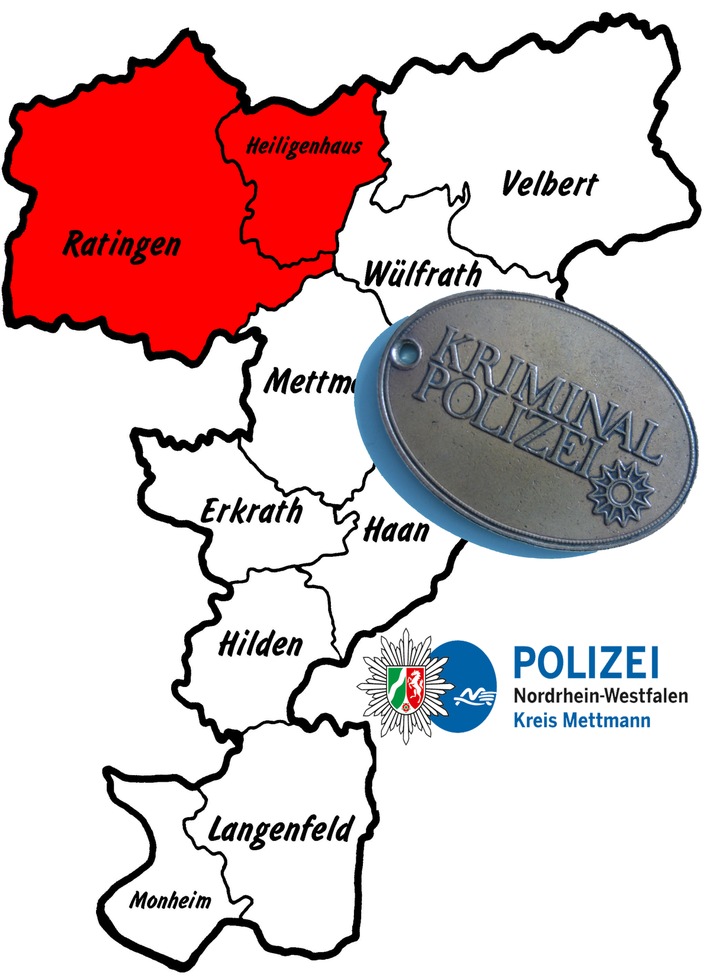 POL-ME: Einbrüche aus dem Kreisgebiet - Heiligenhaus / Ratingen - 0808011