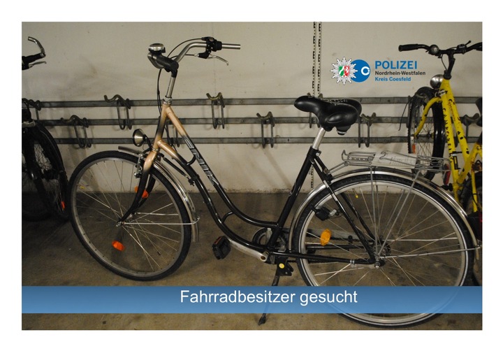 POL-COE: Coesfeld, Münsterstraße / Fahrradbesitzer in Zusammenhang mit einem Handydiebstahl gesucht