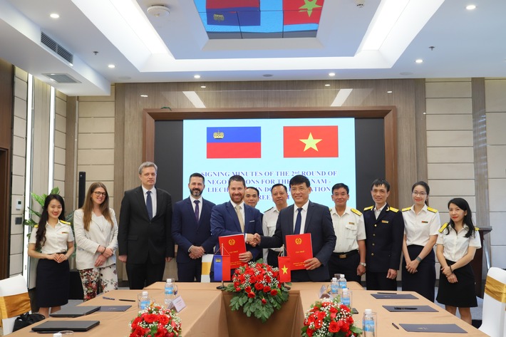Liechtenstein und Vietnam paraphieren ein Doppelbesteuerungsabkommen