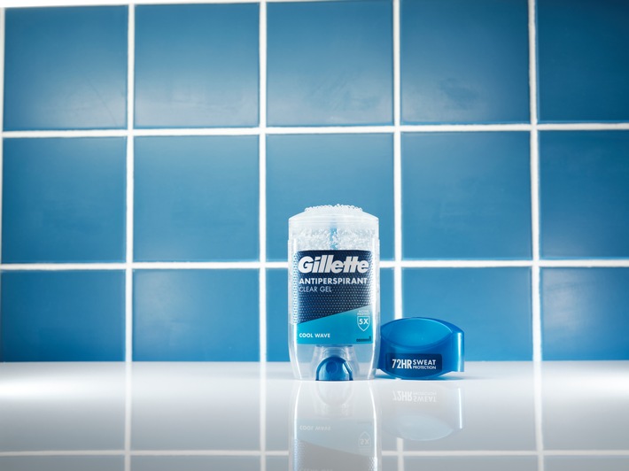 Klarer Schutz für den Alltag: Gillette launcht Clear Gel Antitranspirant Deo