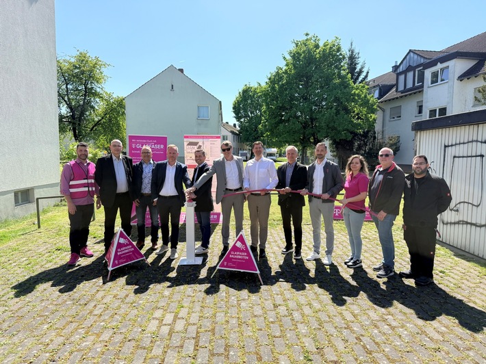 Koblenzer Wohnbau - Gebäude erhalten Glasfaser der Telekom