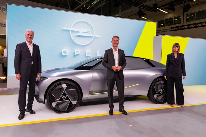 &quot;Elektrisch, einfach und spannend!&quot;: Opel Experimental feiert auf der IAA Mobility Weltpremiere