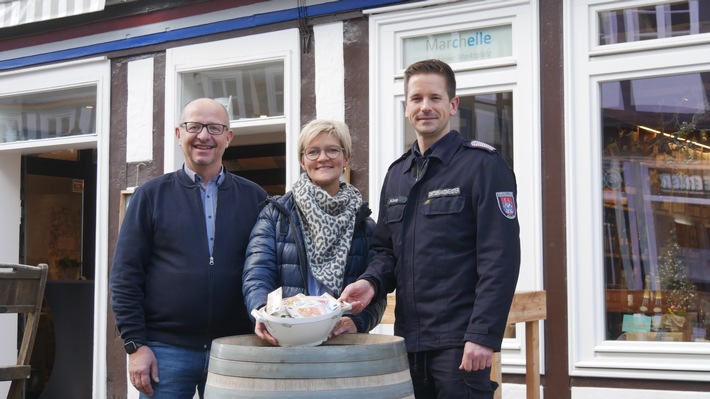 FW Celle: Celler Feuerwehr erhält 1.050 Euro aus der Suppenschüssel