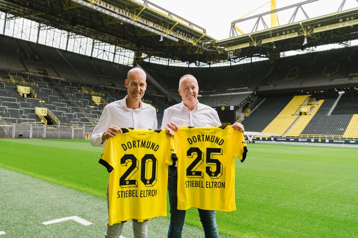 STIEBEL ELTRON ist neuer Premiumpartner von Borussia Dortmund / Bekanntheit steigern, Nachhaltigkeit vermitteln