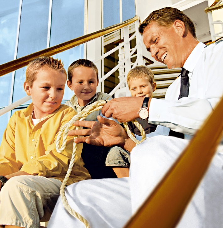 Familienurlaub auf hoher See: MS EUROPA mit zwei neuen Familienreisen im Programm (mit Bild)