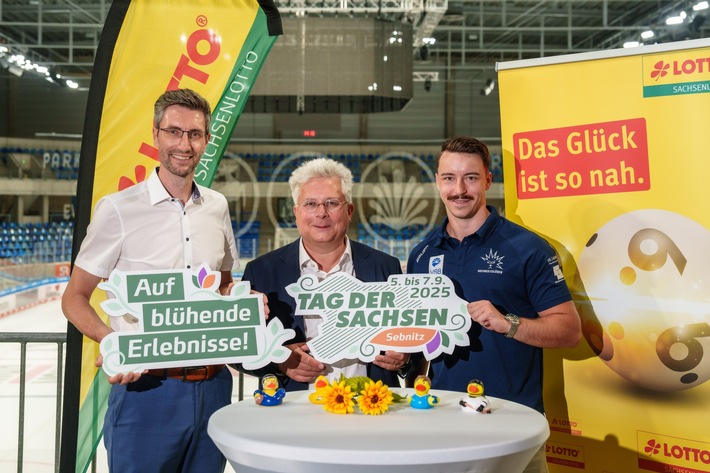 Sachsenlotto stärkt Partnerschaft für den „Tag der Sachsen“ 2025 – TeamSportSachsen-Vereine vor Ort