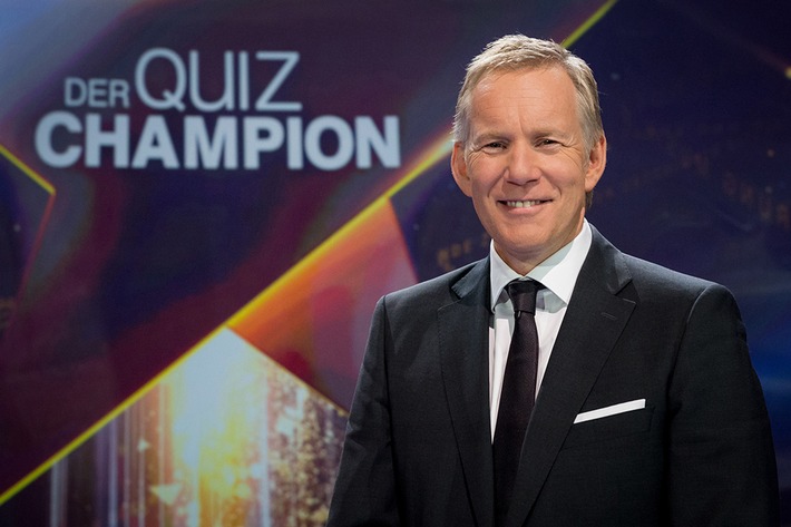 Wer wird "Quiz-Champion"? / Johannes B. Kerner präsentiert im ZDF Wissens-Wettkampf in zwei Shows (FOTO)