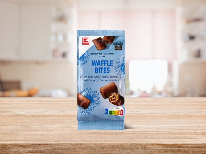 Süß und klimaschonend: Erste Eigenmarkenprodukte von Kaufland mit kakaofreier Schokoladenalternative