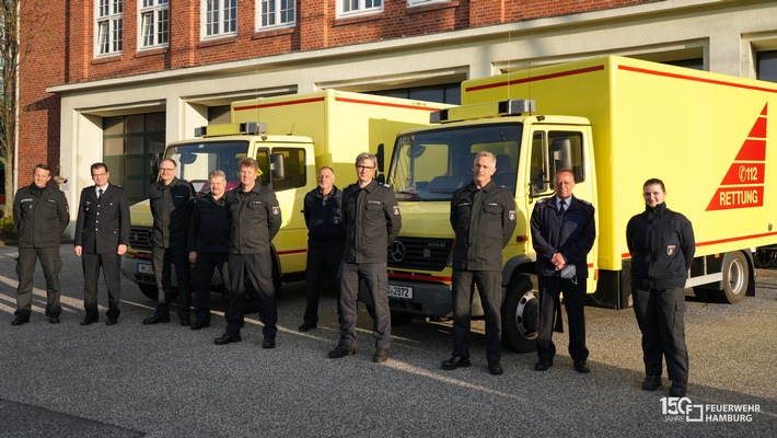 FW-HH: Feuerwehr Hamburg unterstützt Einsatzkräfte in der Ukraine
