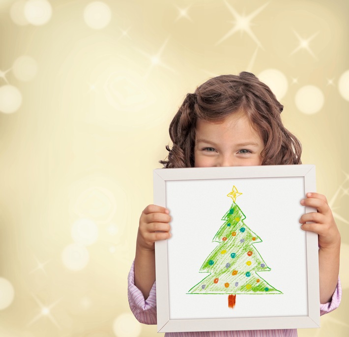"Kinder malen für Kinder": Weihnachtsaktion von Hyundai und Caritas