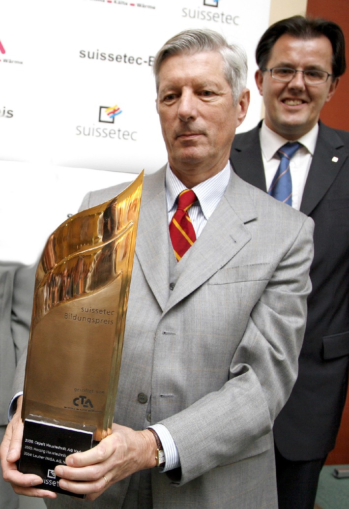suissetec-Bildungspreis 2006 geht ins &quot;Ländle&quot;