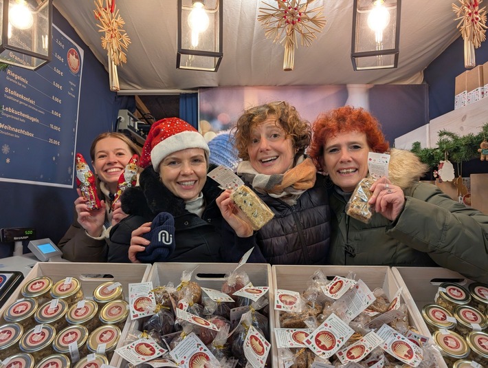 Gutes tun an Bude 90: Plätzchen, Stollen und Aktionen für das Kinderklinikum Nürnberg auf dem Christkindlesmarkt
