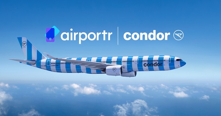 Airportr erweitert in Kooperation mit Condor den Gepäckabholservice / Reisende, die von Frankfurt abfliegen, können ihr Gepäck jetzt von zu Hause abholen und direkt zu ihrem Flug bringen lassen