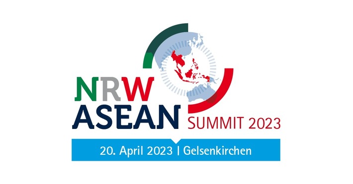 Medieneinladung | NRW-ASEAN Summit am 20. April 2023 mit Unterzeichnung einer Kooperationsvereinbarung zwischen Nordrhein-Westfalen und Singapur