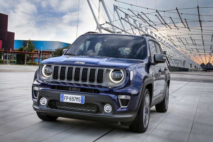 Verkaufsstart für den neuen Jeep® Renegade Modelljahr 2019