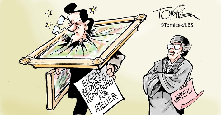 Sammelleidenschaft / Kunstfreund wollte vergebens Eigenbedarf geltend machen