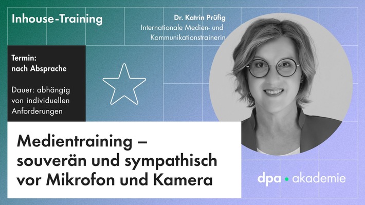 Medientraining für Führungskräfte: Souverän vor Mikrofon und Kamera