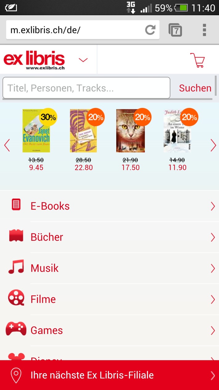 Stärkung des Mobile- & Couch-Commerce und Einführung kontaktloses Bezahlen in den Filialen