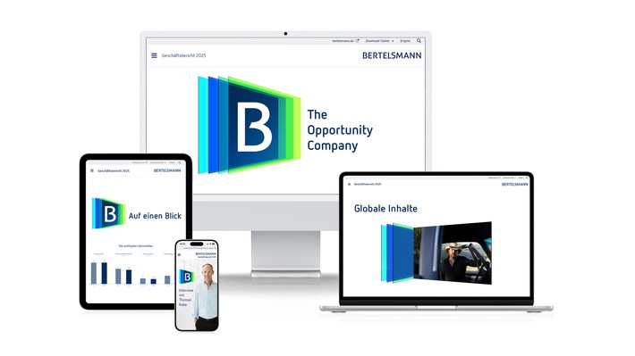 Bertelsmann zeigt sich im Geschäftsbericht 2025 als "The Opportunity Company"