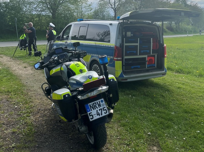 POL-LIP: Kreis Lippe. Bilanz Sondereinsatz - Motorradkontrollen im Kreisgebiet.
