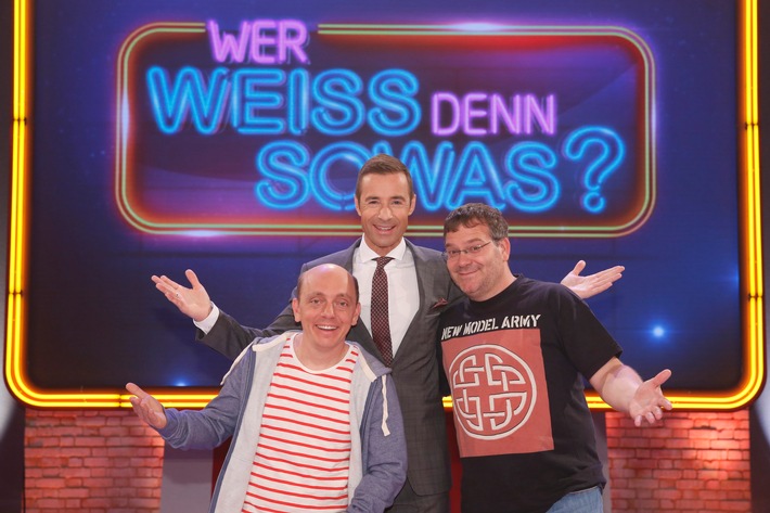 Das Erste: "Wer weiß denn sowas?" 
Das schlaue Wissensspiel mit Bernhard Hoëcker und Elton im Ersten verabschiedet sich vorerst mit einer Top-Quote