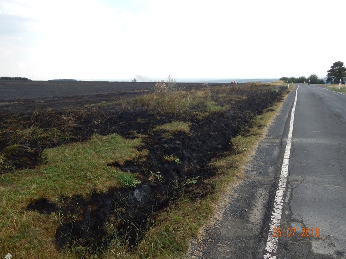 POL-PDMY: Flächenbrand in Leienkaul