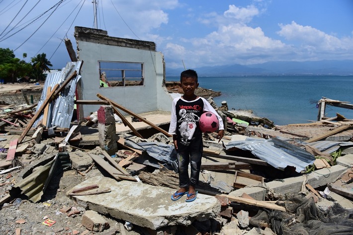 UNICEF hilft unbegleiteten Kindern in Indonesien