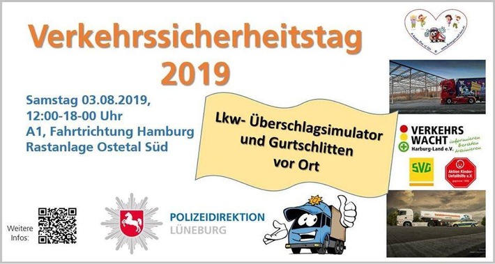 POL-WL: Verkehrssicherheitstag vom Fernfahrerstammtisch der Polizeidirektion Lüneburg