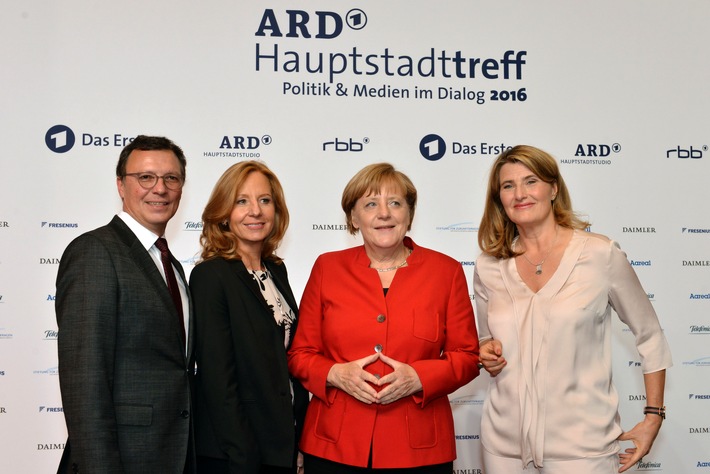 ARD-Hauptstadttreff 2016: 500 Persönlichkeiten aus Politik, Wirtschaft und Medien zu Gast bei der ARD