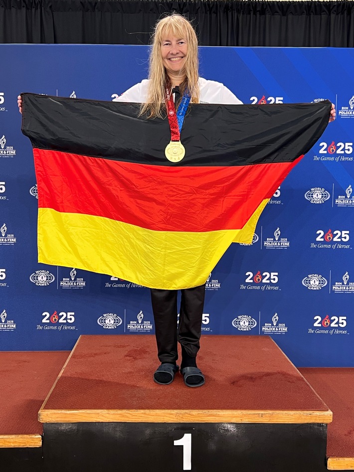 HZA-R: Zöllnerin aus Hof holt acht Medaillen bei den World Police and Fire Games in Birmingham - Susanne Reink glänzt erneut auf internationaler Bühne mit viermal Gold, zweimal Silber und zweimal Bronze